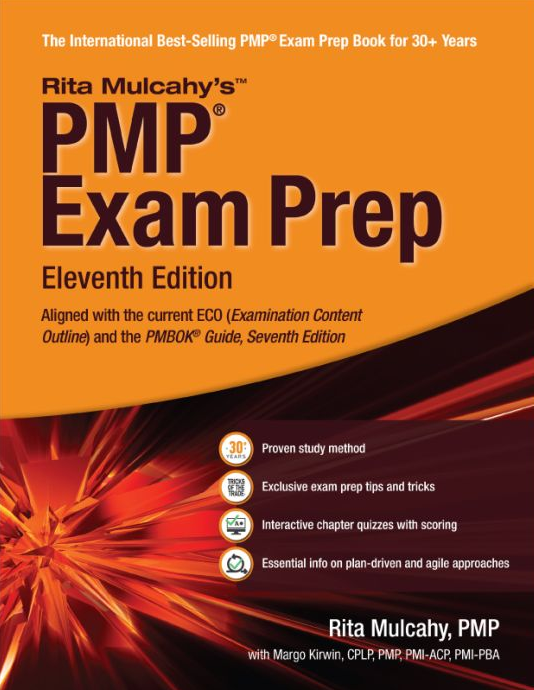 Rita Mulcahy PMP Exam Prep front cover